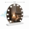 LUSTRO PODśWIETLANE LED HOLLYWOOD śR 50CM